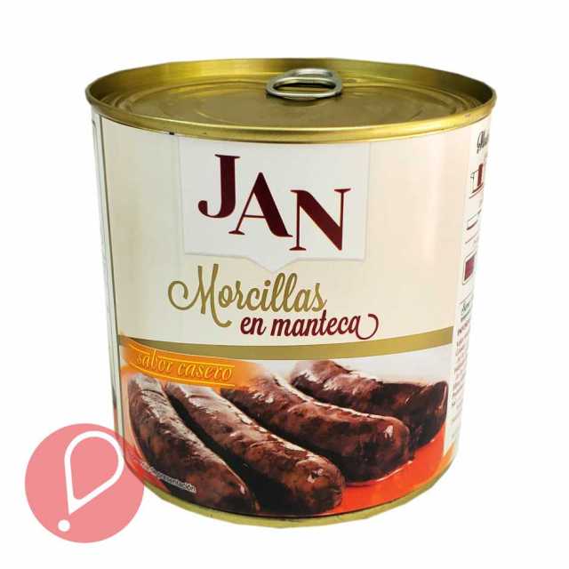 Morcilla con Manteca Jan 625 gr.