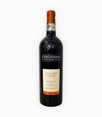 Vino Tinto Pirovano Collezione Grande Amore Rosso Puglia 750 ml.