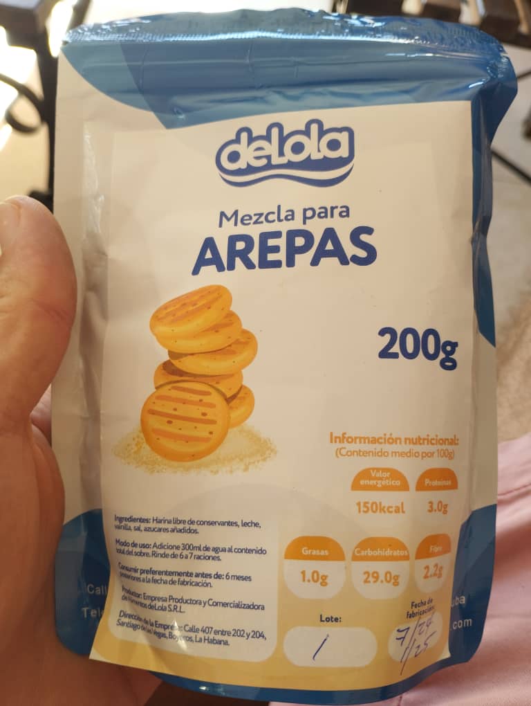 Mezcla de Arepa