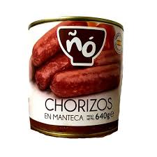 Chorizo en Manteca 640 gr.